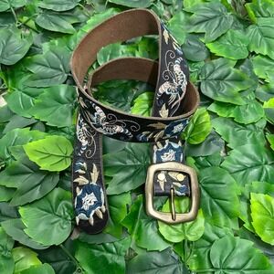 Lucky Brand Summer Breeze Embroidered Floral Belt